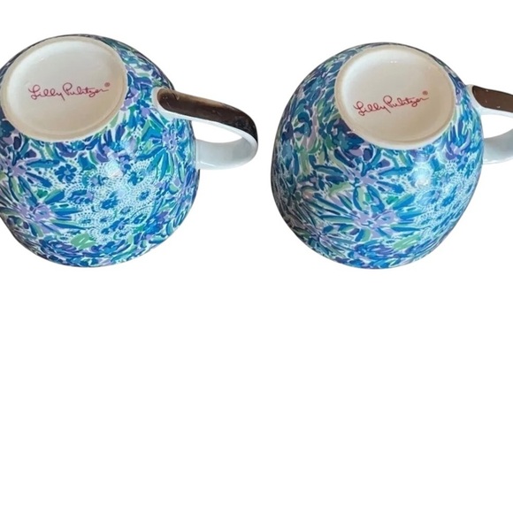 Lily Pulitzer Floral Ceramic Mugs Set - Picture 5 of 8